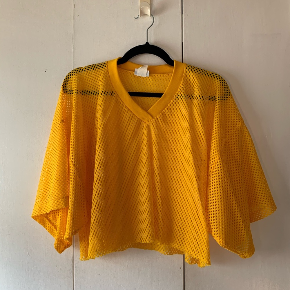 Urban Outfitters Mesh Nylon Crop Top